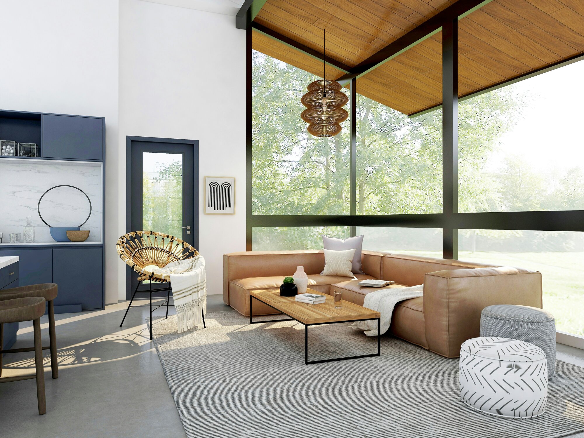 Beautifully presented modern property interior