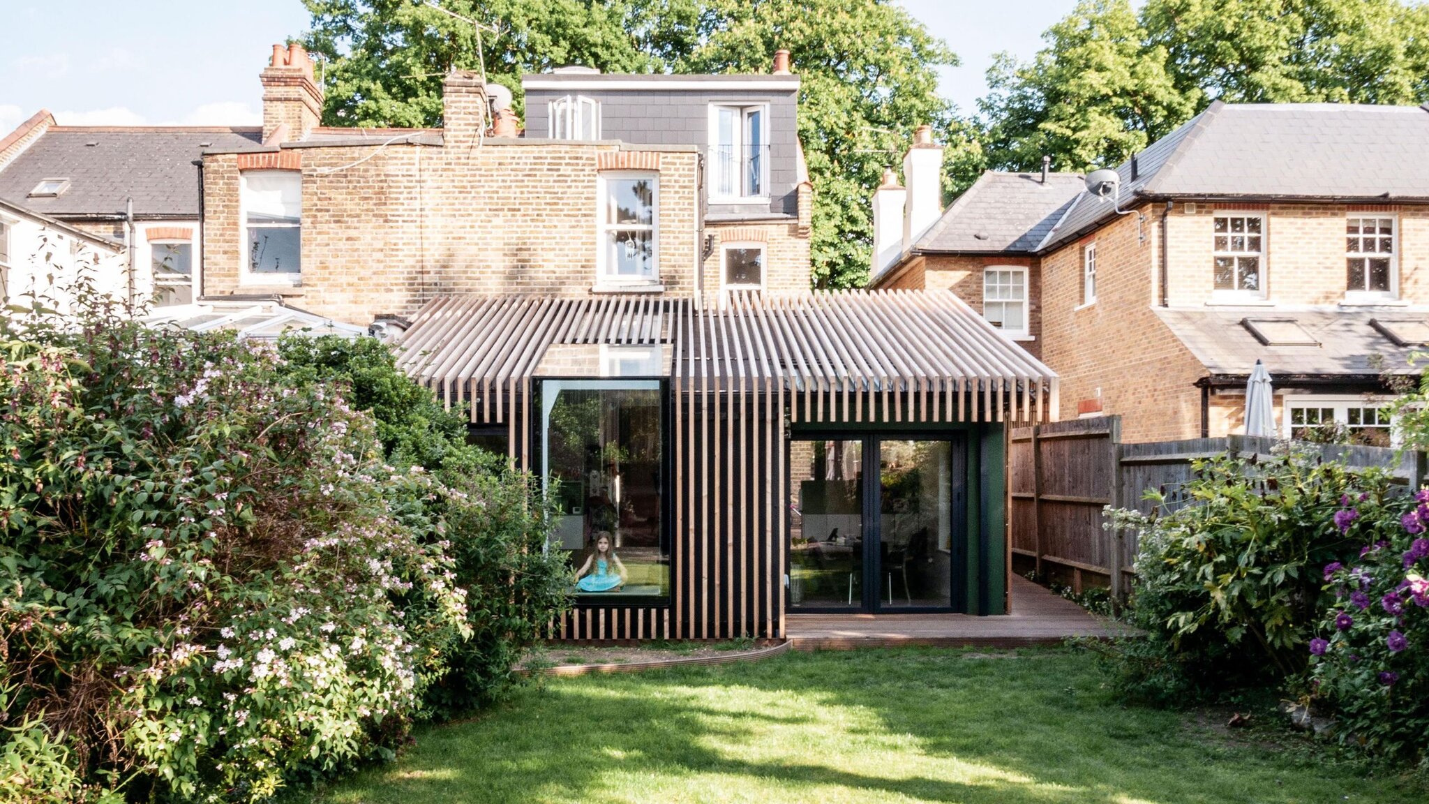 A substantial detached property with development potential