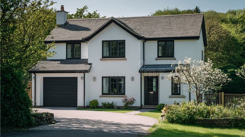 A spacious family home with generous gardens